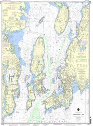 Noaa Nautical Chart 13223 Narragansett Bay Including