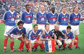 C'est alors que la fédération française crée le championnat national composé d'une. France Football Team Before World Cup 1998 Final Photographic Print For Sale
