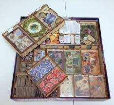 Eldritch Horror Board Game Wood Insert To Store All Components Storage Solution Board Games Board Game Design Wood Insert