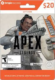 Check spelling or type a new query. Electronic Arts 20 Origin Wallet Card Ea Origins Access Apex 20 Best Buy