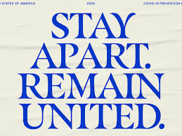 Remain United In 2020 The Unit Simple Poster Design Typographic Quote