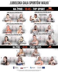 Oglądaj tvp sport online na fsl. Tfl Lublin Gala Sportow Walki Today Live On Tvp Sport Mma Root