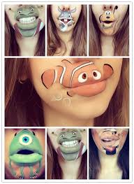 Funny Lip Make Up Ideal Lipart Makeup Funny Lips Gorgeous Braids Lip Art
