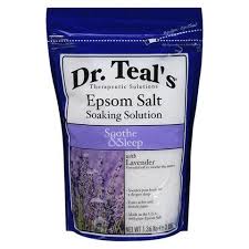 Dr Teal S Pure Epsom Salt Soothe Sleep Lavender Soaking Solution 48oz Get Well Gift Baskets Get Well Gifts Wellness Gifts