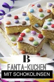 Fantakuchen Vom Blech Einfach Und Schnell Fantakuchen Limokuchen Blechkuchen Einfach Schnell