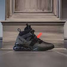 Nike Air Force 270 Utility Sequoia Black Habanero Red Black Nike Shoes Sneakers Men Fashion Mens Nike Shoes