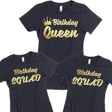 See more ideas about basic tshirt, shirts, casual wardrobe. Cartooncity Birthday Tshirt Birthday Queen Squad Lady Tee Shirt Birthday Girl Party Birthday Medium Size Pattern Birthday Squad Walmart Com Walmart Com