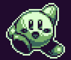 Poyo (spread the news and if you want you can use the pfp). Gejos Pixel Art On Game Jolt Kirby Gb Made In Aseprite Pixelartist Pixelart