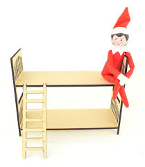 A christmas tradition is a 2005 children's picture book, written by carol aebersold and her daughter chanda bell, and illustrated by coë steinwart. Flat Pack Christmas Accessory Wooden Elf On The Shelf Bed Mdf Lasercut Home Accessories Com Seasonal Decor