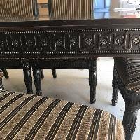 Rich with european design, the britannia rose dining room collection brings traditional style to the next level. Ashley Britannia Rose 9 Piece Dining Set Aptdeco