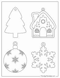 Free Printable Templates For Christmas Ornaments