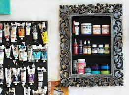 Store Organize Art Supplies 6 Ways To Store Paint Tubes And Bottles Art Supply Organization Storing Art Supplies Craft Storage