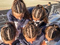 Vsco Nataleewarren Images Sporty Hairstyles Athletic Hairstyles Volleyball Hairstyles