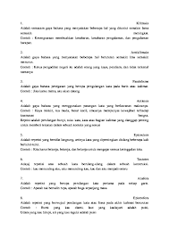 Majas Repetisi Artinya 1001 Contoh Majas