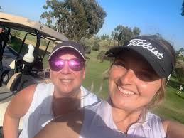 Golfing at Mission Trails Golf Course in San Diego