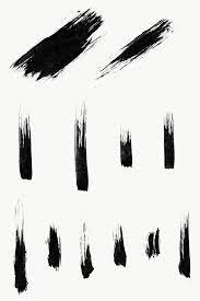 Abstract Black Brush Stroke Set Transparent Png Free Image By Rawpixel Com Brush Tattoo Brush Strokes Brush Stroke Tattoo