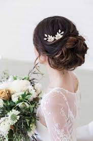 Best Hairstyles For Brides Elegant Updo Bun With Vintge Hair Comb Accent Amazing Hair Styles A Wedding Hairstyles With Veil Wedding Hair Pieces Bridal Hair