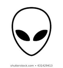 Extraterrestrial Alien Face Or Head Symbol Line Art Vector Icon For Apps And Websites Idee Per Tatuaggi Bozze Per Tatuaggi Alieni