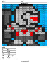 You can choose other coloring pages for kids from transformers coloring sheets. Megatron Color By Number Coloring Squared