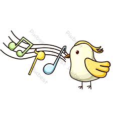 Drawing is a complex skill, impossible to grasp in one night, and sometimes you just want to draw. Drawing Singing Bird Design Is Commercially Available Png Images Psd Free Download Pikbest