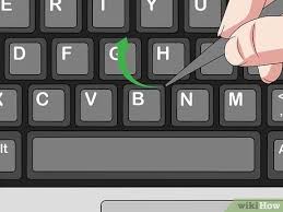 Slip your tool under the top of the cap and gently raise it up to remove keys from keyboard. How To Repair A Laptop Key With Pictures Wikihow
