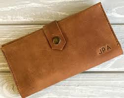 Personalized Genuine Hand Painted Slim Leather Mens Wallet In 2020 Leather Wallet Mens Wallet Men Personalized Mens Wallet