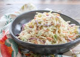 Butternut squash coleslaw with honey goat cheese. Southern Style Coleslaw