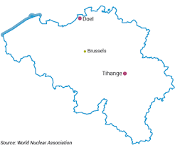 Belçika'nın en önemli akarsuyu, batıdan gelerek kuzeye doğru dönen ve kuzey denizine dökülen escaut ırmağıdır. Nuclear Power In Belgium Belgian Nuclear Energy World Nuclear Association
