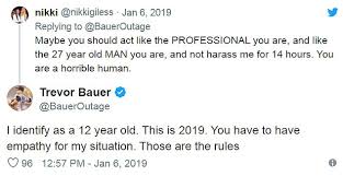 Trevor bauer under investigation by mlb. Indians Pitcher Trevor Bauer Spends Days Tweeting Attacks At A Critic Daily Mail Online