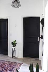 After you've picked your paint, start with a small swatch on your wall first. What Colour Do I Paint My Internal Doors Making Your Home Beautiful