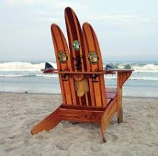 Water Ski Furniture Water Ski Decor Ski House Decor Adirondack Chair