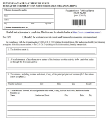 Pennsylvania S Fictitious Names Act What You Need To Know Dickinson Law S Inside Entrepreneurship Law Blog