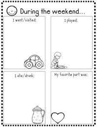 Listen to a traditional song about the things that we do in the morning. Monday Morning Activity Writing Prompts For Kids Writing Activities Elementary Writing Prompts
