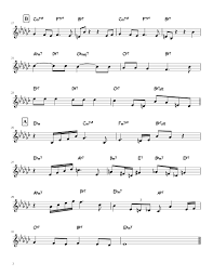 Round Midnight Sheet Music For Alto Saxophone Download Free