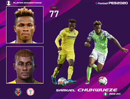 Super eagles forward, samuel chukwueze has won the 2020/21 europa league with villarreal after they overcame manchester united in the final on wednesday night. Pes 2021 Face Suggestions On Twitter Efootballpes2020 Face Suggestions 7 Samuel Chukwueze 20 Villarreal Cf Nigerian International One Of The Most Talented Young Players From Africa And La