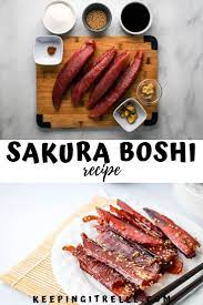 Sakura Boshi Recipe (Dried Fish Jerky) | Recipe | Jerky recipes dehydrator,  Jerky recipes, Homemade snacks recipes