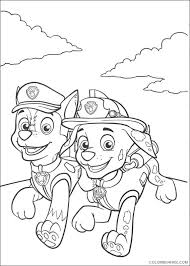 Paw patrol lookout coloring page. Paw Patrol Coloring Pages Tracker Coloring4free Coloring4free Com