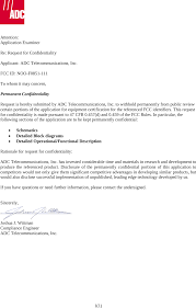 A letter of application which is sometimes called a cover letter is a type of document that you send together with your cv or resume. F0851 111 Fsn 2525 1 Tdd Cover Letter Your Letterhead Adc Telecommunications