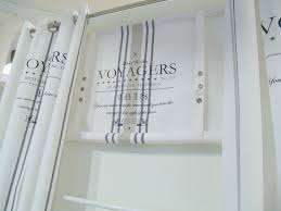 lillabelle ocean gardine raffrollo 160 x100 weiss shabby vintage landhaus curtain in mobel wohnen rollos gardinen vo gardinen gardinen raffrollo raffrollo