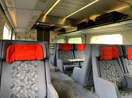 The scandia/abb ic3 (class mf) diesel multiple unit train, as operated by the danish state railways (dsb) in the gray/blue color. Dsb Ic3 Inneneinrichtung Robis Bahnen