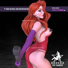 Jessica NSFW (1) 1 12 resin model kit and base OXO 
