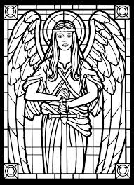 Amazing Angels Stained Glass Coloring Book Angel Coloring Pages Coloring Pages Dover Coloring Pages
