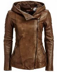 Gorgeous Hooded Leather Jacket Leather Jacket With Hood Leather Jackets Women Leather Jacket