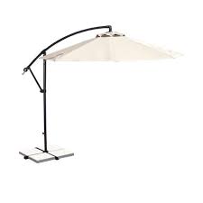 Island Umbrella Santiago 10 Ft Octagonal Champagne Olefin Cantilever Umbrella Walmart Canada Cantilever Umbrella Patio Umbrella Offset Patio Umbrella