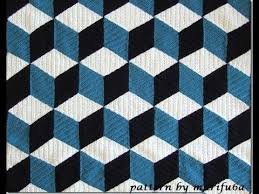 Alles fürs heimwerken günstig und bequem online kaufen! Free 3d Illusion Blanket Crochet Patterns Crochet Blanket Patterns Crochet Rug Afghan Crochet Patterns