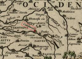 Statement with gregorian date earlier than 1584. Un Mapa De Bertius Del 1634 Relaciona Catalunya Amb Els Catalauni Gals La Vaca Cega
