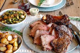 Her traditional christmas eve meal is simple: Cast Iron Prime Rib Holiday Table Beef Good Sam