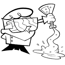 Dexter 8217 S Laboratory Coloring Pages 12 Cartoon Tattoos Coloring Pages Graffiti Drawing