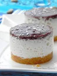 Bavarois Bounty Sans Cuisson Lait De Coco Poudre De Noix De Coco Blanc D Oeuf Speculos Beurre Fondu Chocolat Recettes Sucrees Gateaux Et Desserts Recette