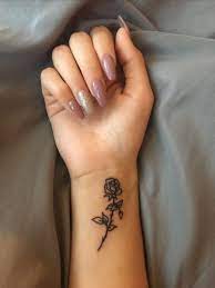 The space is large and you can tattoo whatever you want on your leg.usually we tattoo on the back of our leg and we can have some quotes tattoo, or for a cute tattoo, the heart shape is a good idea, the geometric design is also stunning to have. 25 Cute Wrist Tattoos For Women In 2021 The Trend Spotter